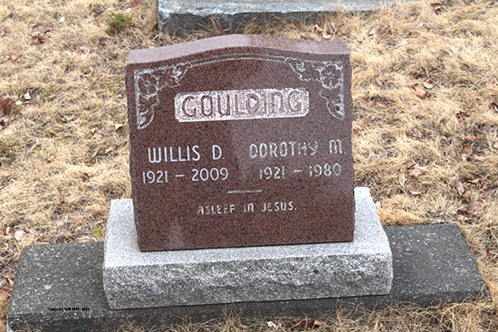 Willis D. & Dorothy M. Goulding