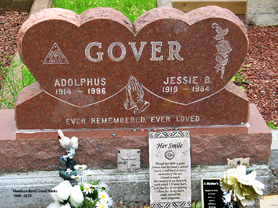 Adolphus & Jessie B Gover