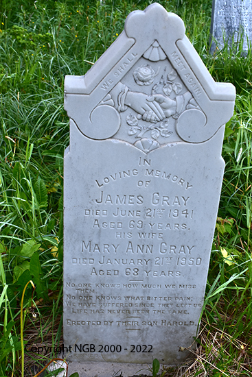 James & Mary Ann Gray