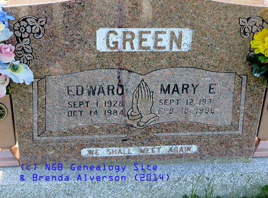 Edward & Mary Green