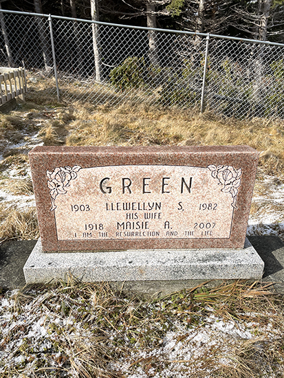 Llewellyn S. & Maisie A. Green