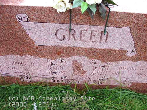 Mary A. & Joseph H. Green