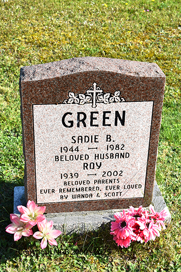 Roy & Sadie B. Green