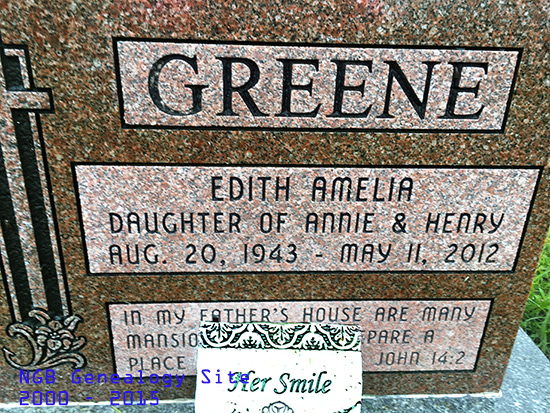 Edith Amelia Greene