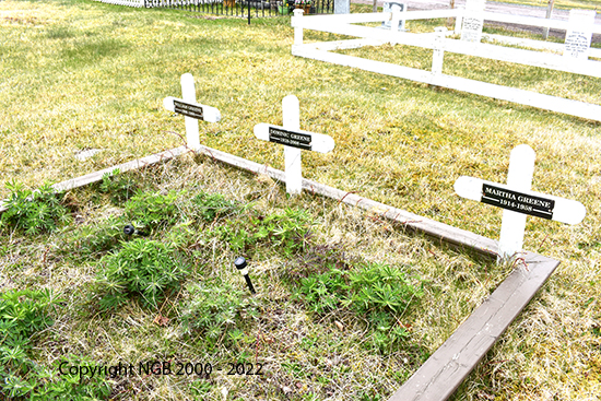 Dominic, William & Martha Greene