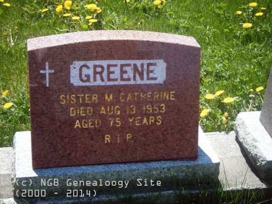 Sr. M. Catherine Greene