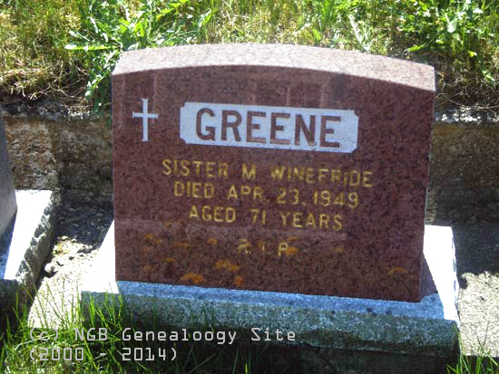 Sr. M. Winefride Greene