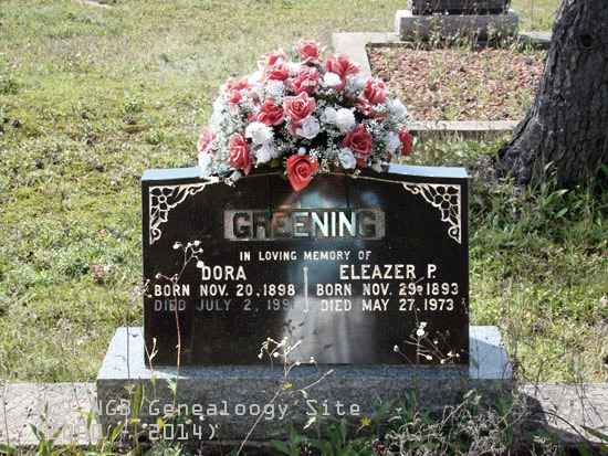 Dora and Eleazer Greening