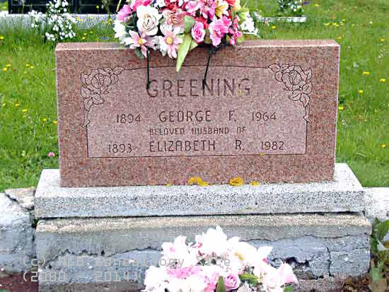 George F. and Elizabeth R. Greening