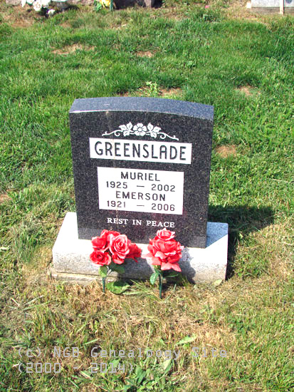 Muriel and Emerson Greenslade