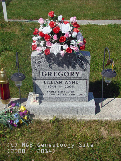 Lillian Anne Gregory