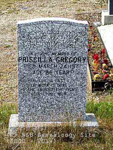 Priscilla GREGORY