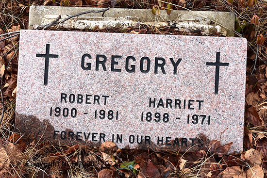 Robert & Harriet Gregory