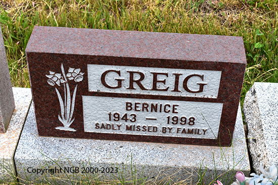 Bernice Greig