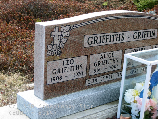 Leo, Alice & Robert Griffiths/Griffin