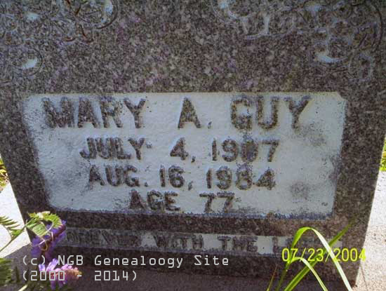 Mary A.Guy