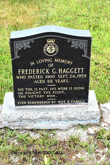 Frederick G. Haggett
