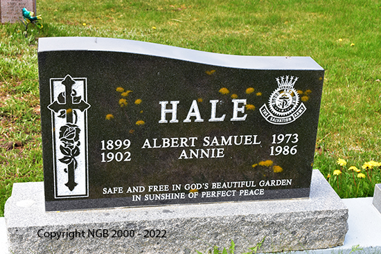 Albert Samuel & Annie Hale