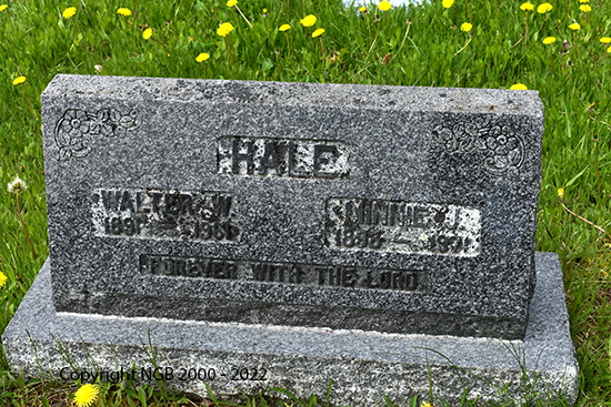 Walter W. & Minnie J. Hale