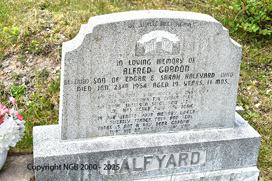 Alfred Gordon Halfyard