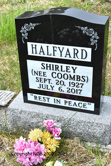 Shirley Coombs Halfyard