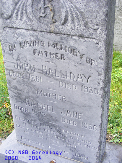 John & Rachel Jane Halliday