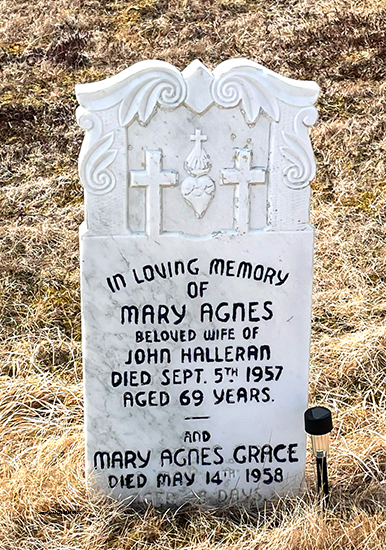 Mary Agnes & Mary Agnes Grace Halleran
