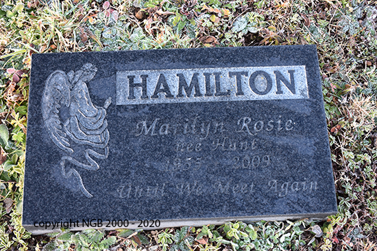 Marilyn Rosie Hamilton