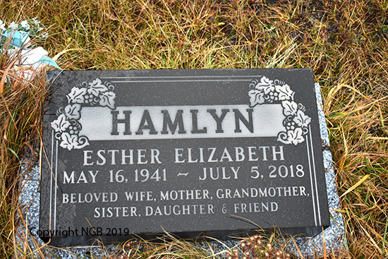 Esather Elizabeth Hamlyn