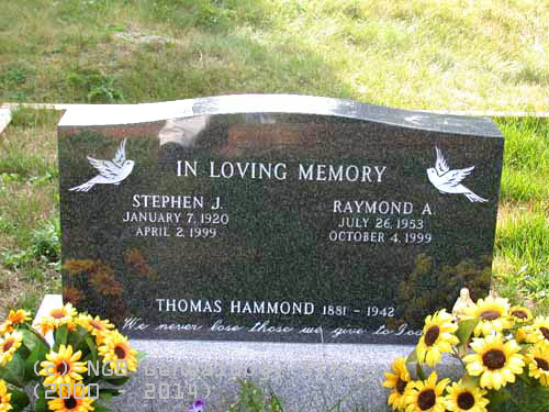 Stephen J., Raymond A. & Thomas HAMMOND