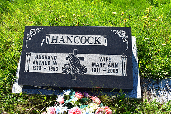 Arthur W. & Mary Ann Hancock