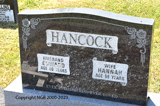 Edward & Hannah Hancock