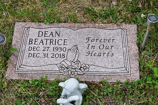 Norman, Martha & Dean Beatrice Hancock