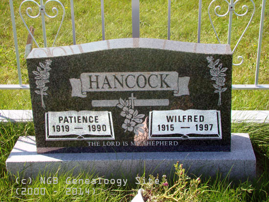 Patience and Wilfred Hancock