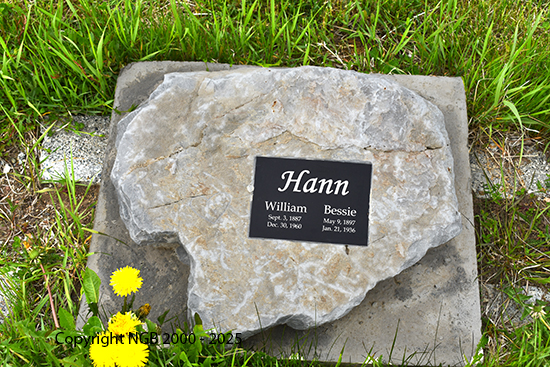 William & Bessie Hann