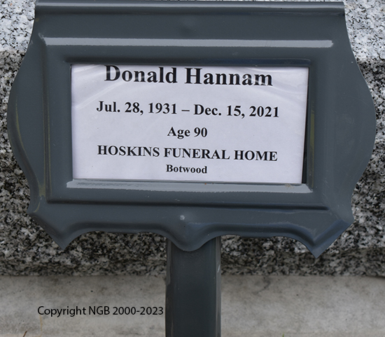 Donald M. Hannam