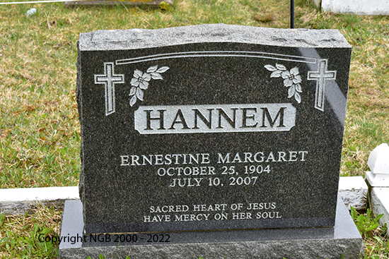 Ernestine Margret Hannem