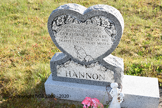 Gerald A. Brake Hannon