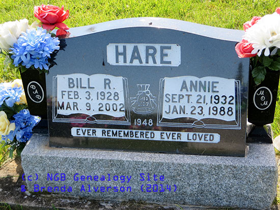 Bill R. & Annie Hare