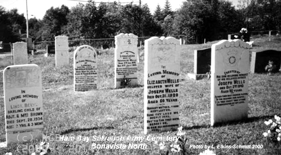Overall View of Harebay Cemetery in Bonavista Bay District