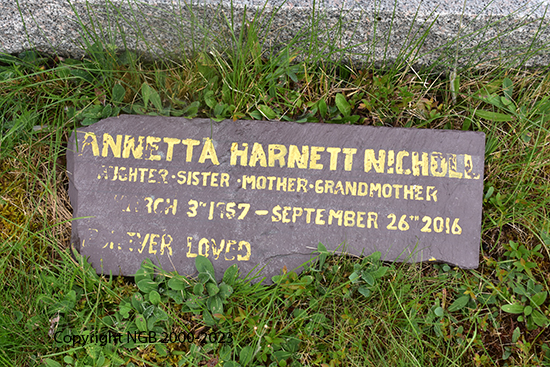 
		  george, Annetta & Warren Harnett Harnett