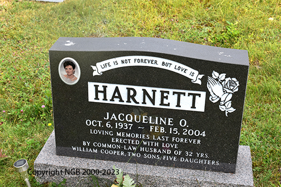 Jacqueline O. Harnett