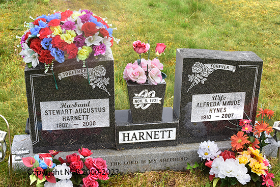 Stewart Augustus & Alfreda Maude Harnett