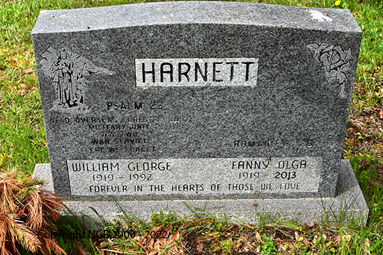 William George & Fanny Olga Harnett