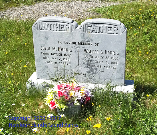 Julia M & Walter G. Harris