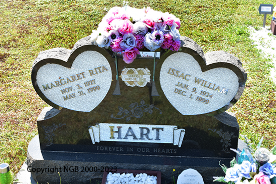 Isaac William & Margaret Rita Hart