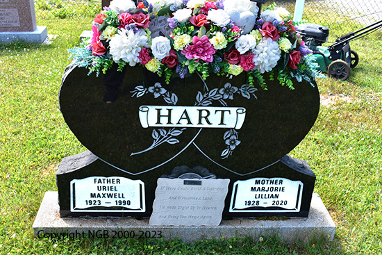 Uriel & Marjorie Lillian Hart