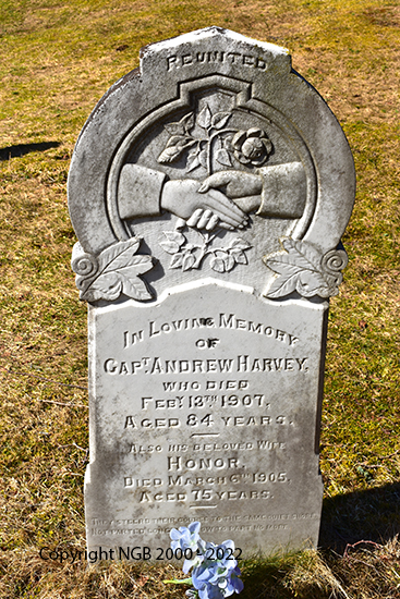 Capt Andrew & Honor Harvey