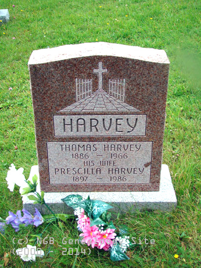 Thomas and Prescilla Harvey