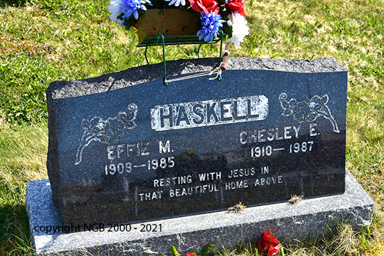 Chesley & Effie Haskell